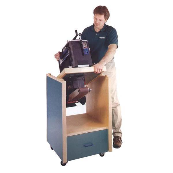 Woodworking Project Paper Plan to Build Swivel-Topped Tool Cabinet